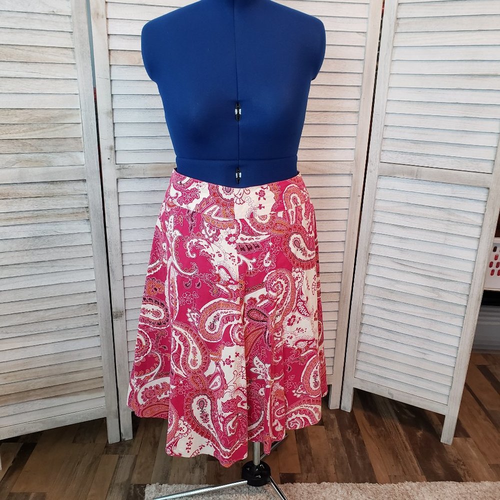 Liz Claiborne Pink Paisley